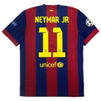 NEYMAR #11 Barcelona Camiseta Retro Local 2014/15