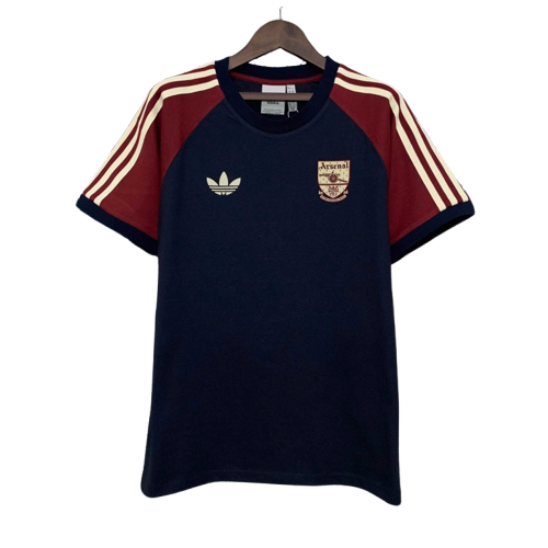 Camiseta Casual Arsenal 25/26 - Azul Marino - Versión Aficionado