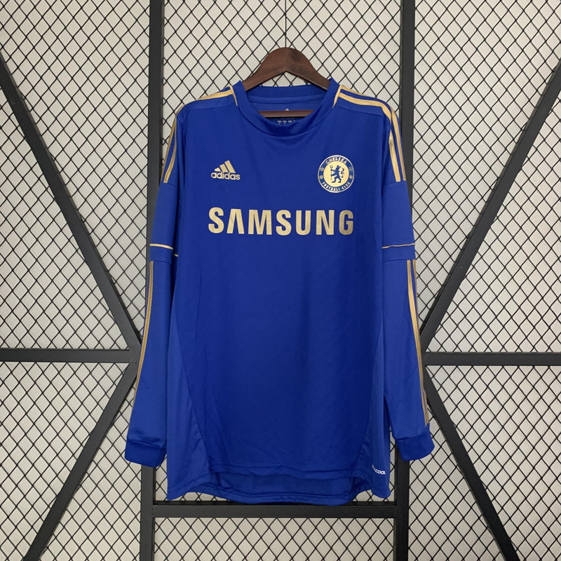 Camiseta retro del Chelsea local 2012/13 - Manga larga