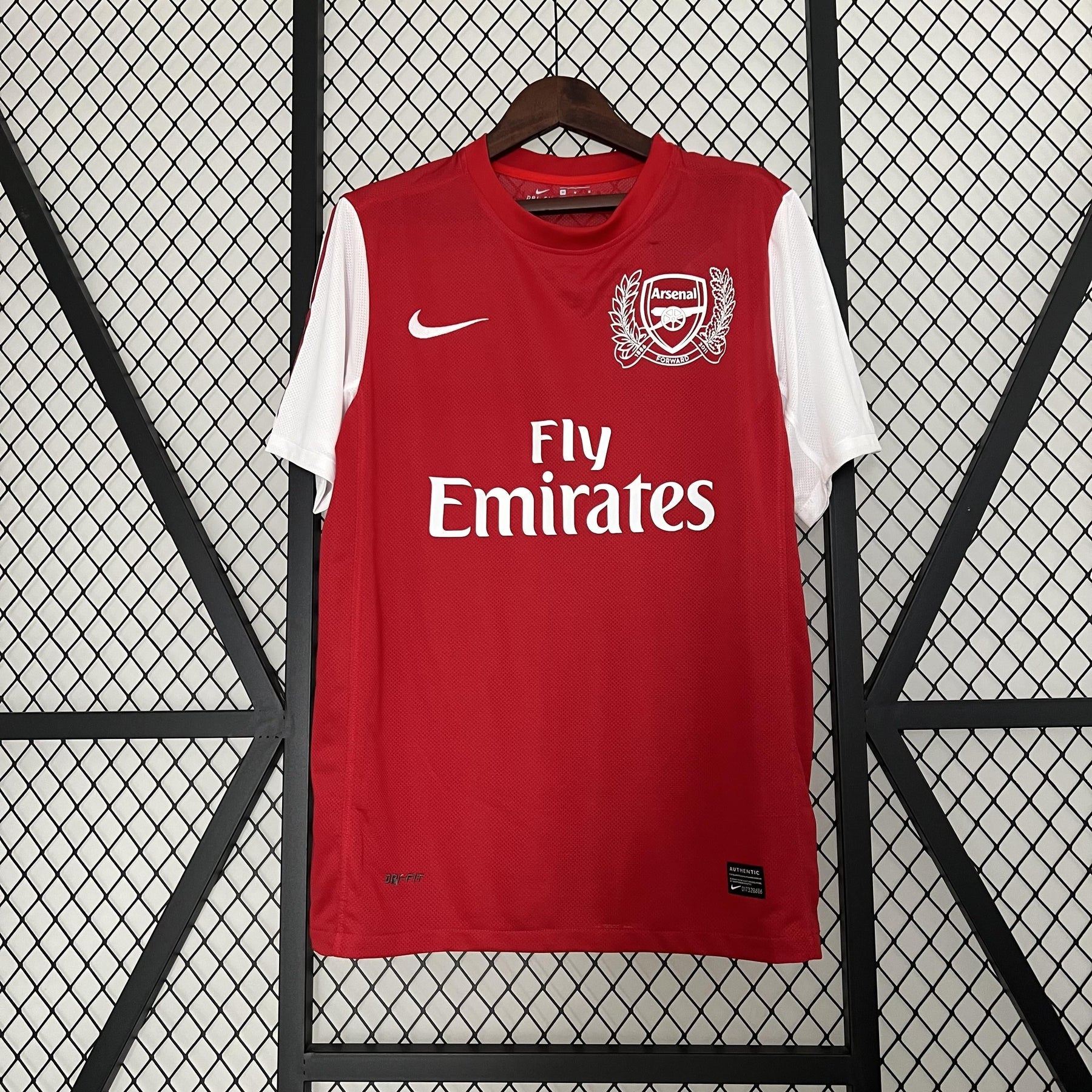 Maglia retrò Arsenal 125° anniversario casa 2011/12