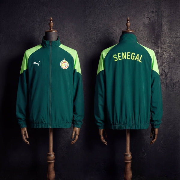 Senegal Coppa del Mondo 2026 Felpa con Cappuccio Tuta Giacca Verde