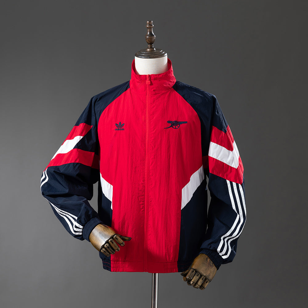 Chaqueta Arsenal Originals - Roja y Negra