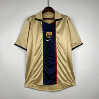 Camiseta Retro de Visitante del Barcelona 2002