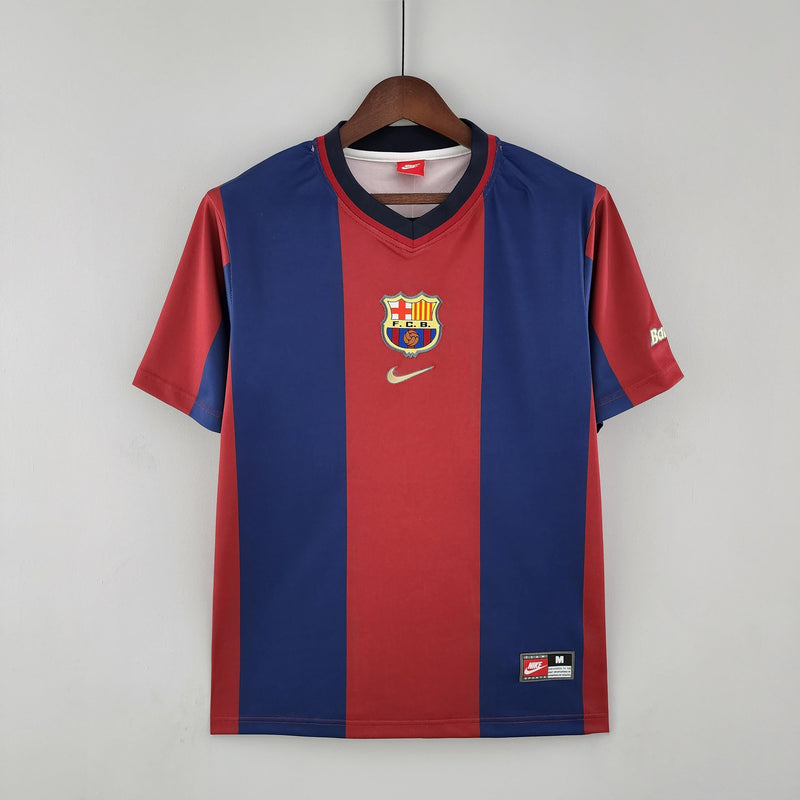 Camiseta Retro Local del Barcelona 1998/1999