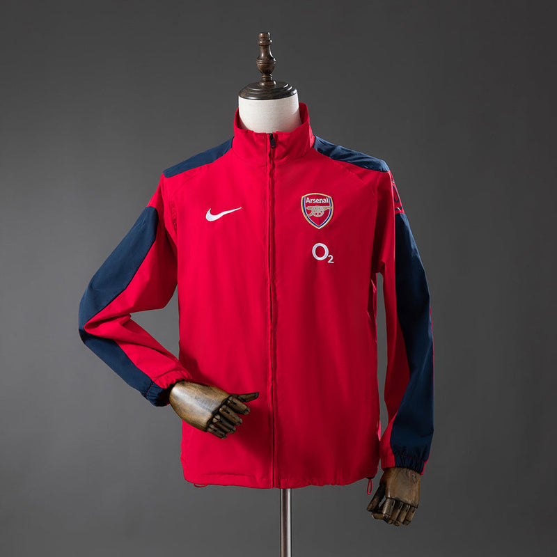 Chaqueta retro del Arsenal - Roja