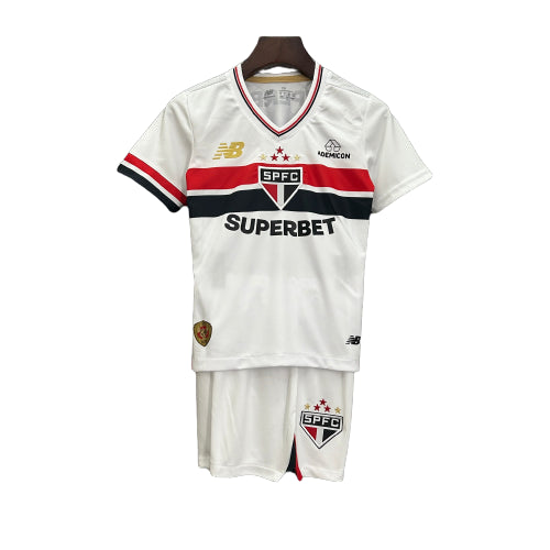 São Paulo 25/26 I Equipación local - Kit infantil