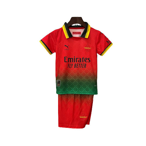 AC Milan Edición Especial 25/26 - Rojo - Kit de niño