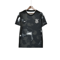 Corinthians 25/26 Pre-Match Jersey - Black - Fan Version