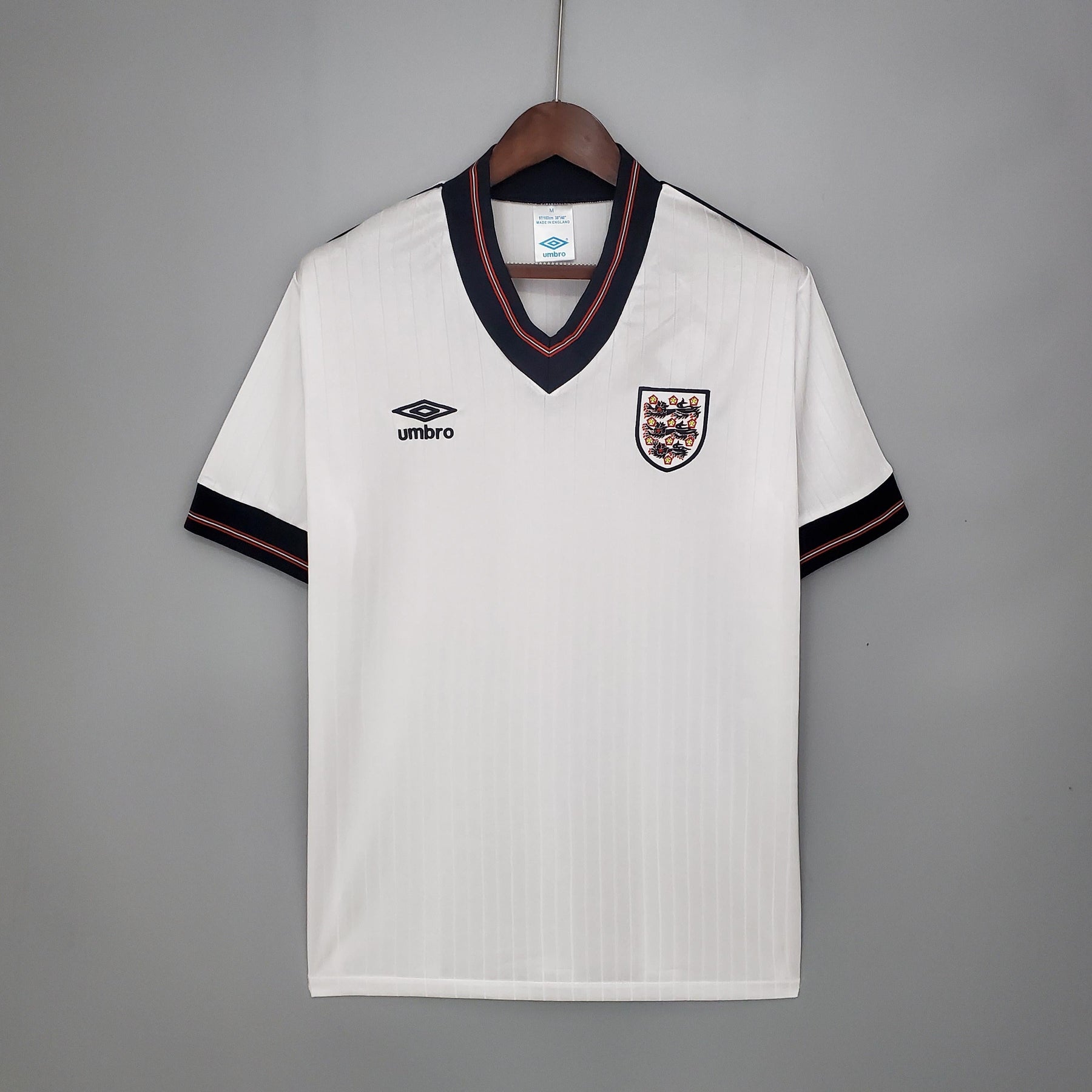 Camiseta retro de Inglaterra local 1984/1987