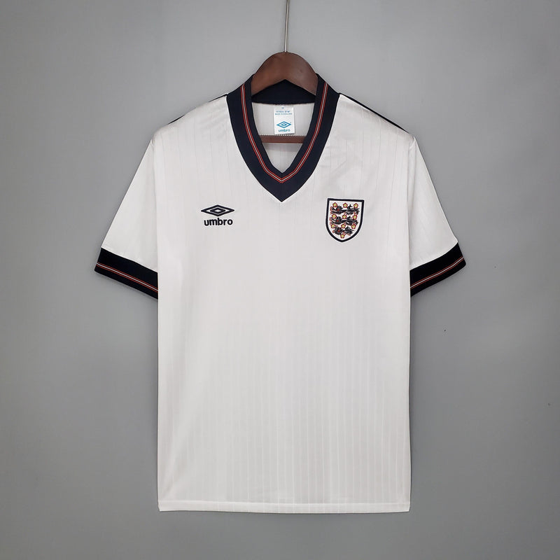 Camiseta retro de Inglaterra local 1984/1987