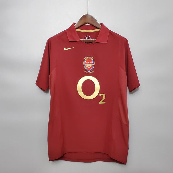 Camiseta Retro del Arsenal local 2005/2006
