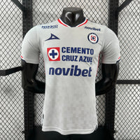 Cruz Azul 2025/26 Visitante Auténtico Jugador PATROCINADOR COMPLETO