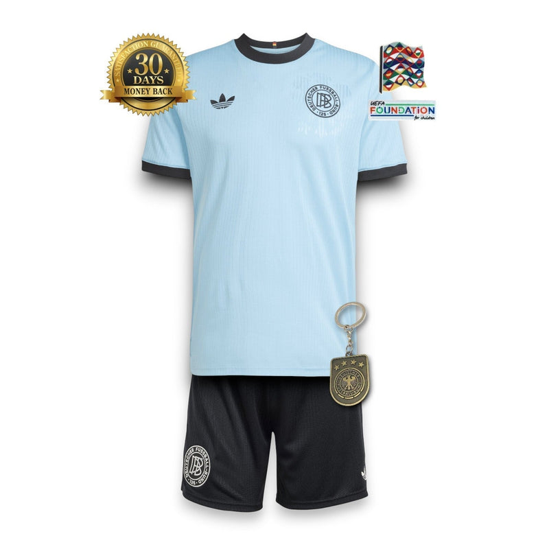 Camiseta de la primera equipación del 125.º aniversario de la selección de Alemania para niños - Azul