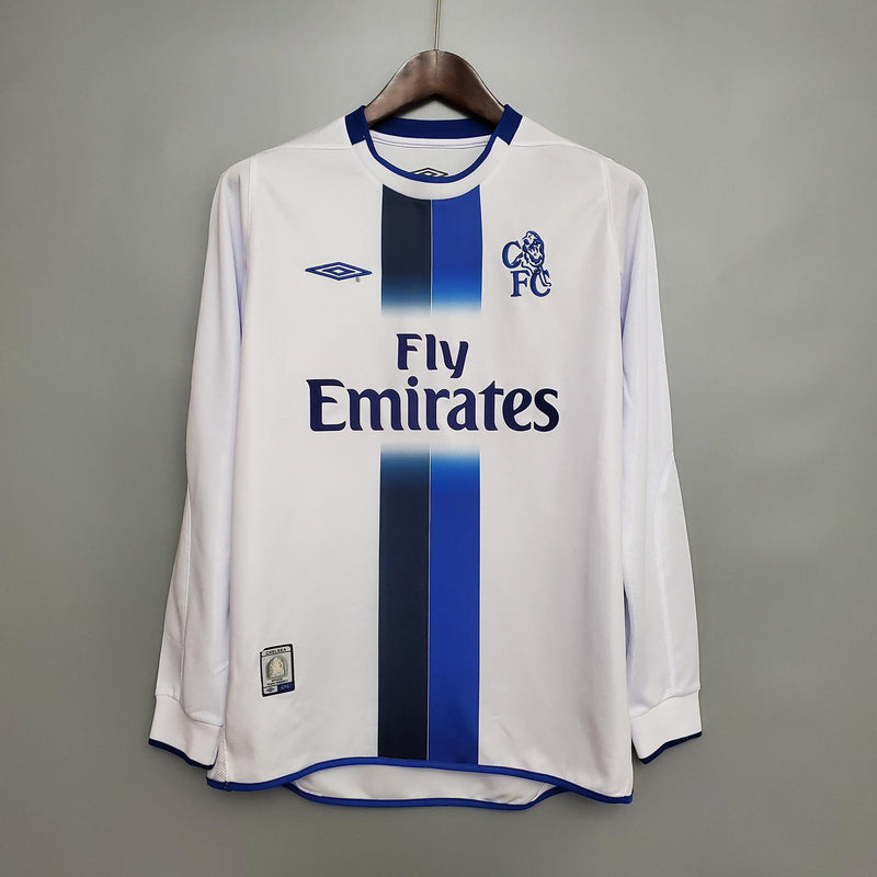 Camiseta retro Chelsea visitante 2003/05 - Manga larga