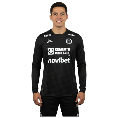 Cruz Azul Tercera 25/26 Manga Larga Negra - Versión Aficionado