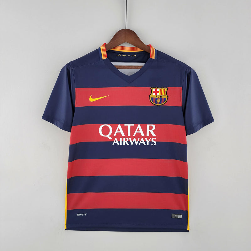 Camiseta Retro de Local del Barcelona 2015/2016