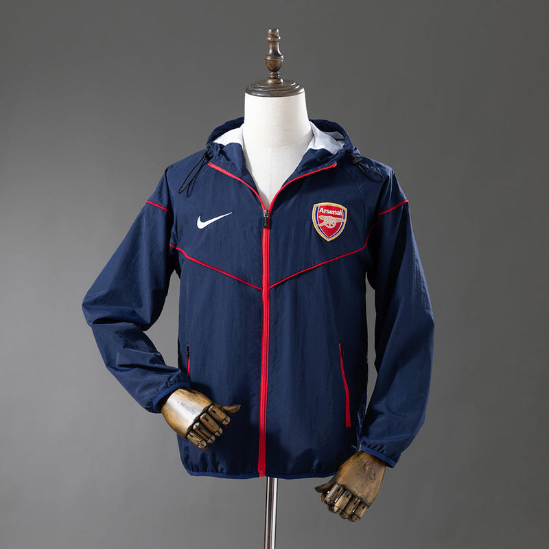 Chaqueta retro del Arsenal - Azul oscuro