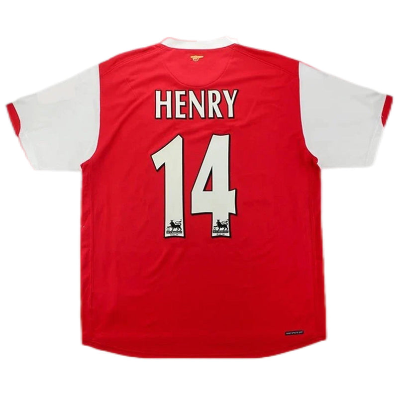 Camiseta Retro Local Arsenal HENRY #14 2006/07