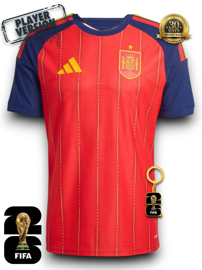Camiseta de España Mundial 2026 - Versión Jugador