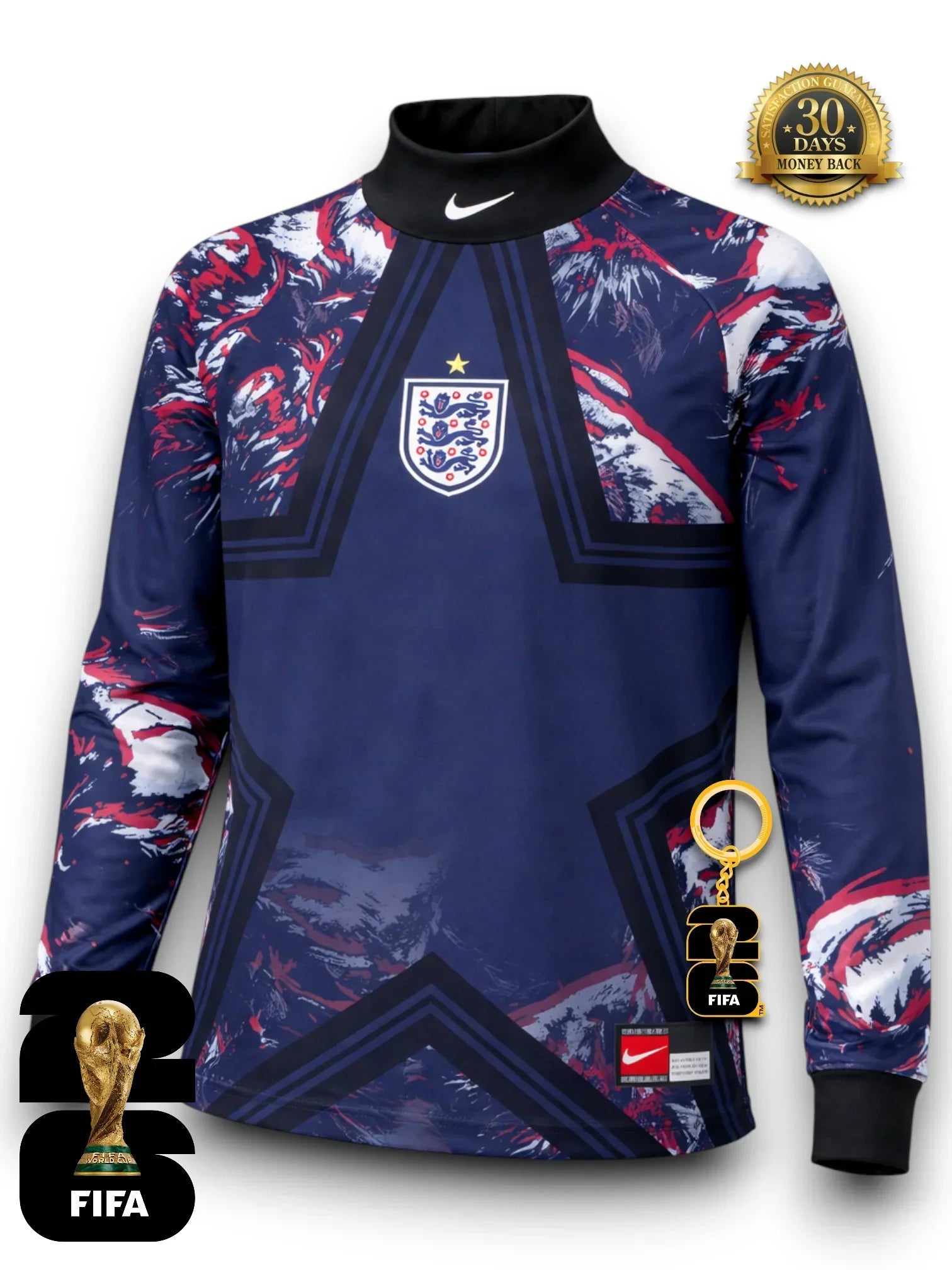 Inglaterra Hollywood Keeper - Manga Larga