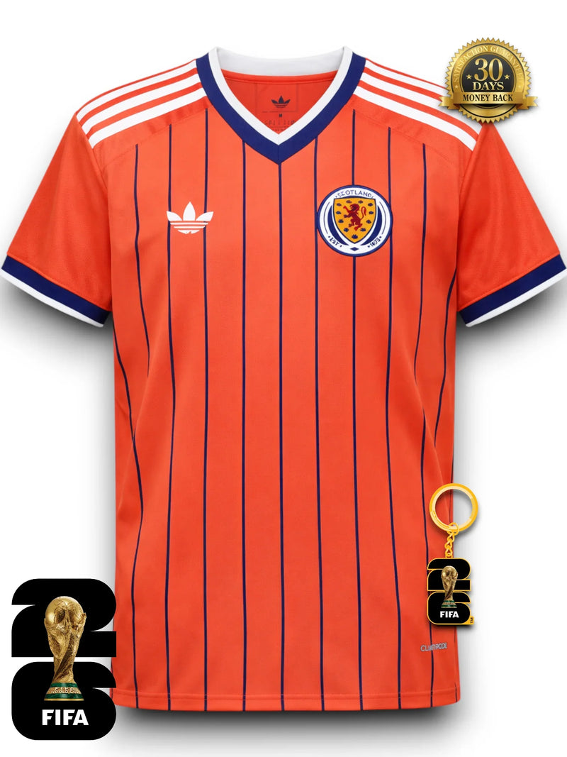 Camiseta de visitante de Escocia para el Mundial 2026