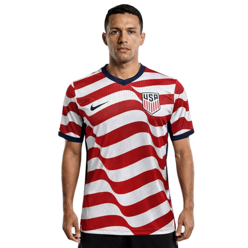 EE. UU. Estados Unidos Copa Mundial 2026 Local - Jugador auténtico [Corte ajustado]