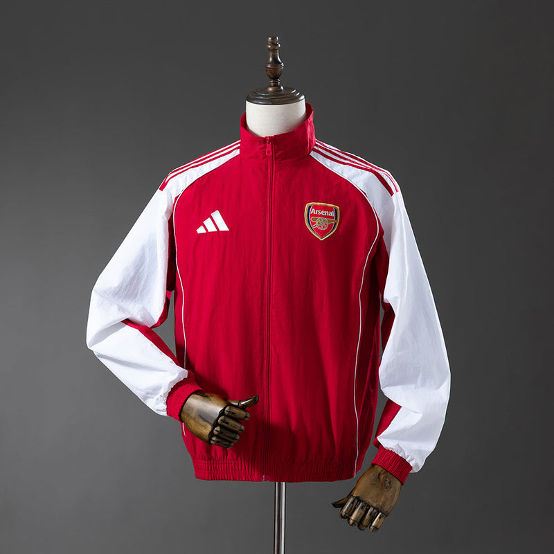 Chaqueta Arsenal Originals - Roja y Blanca