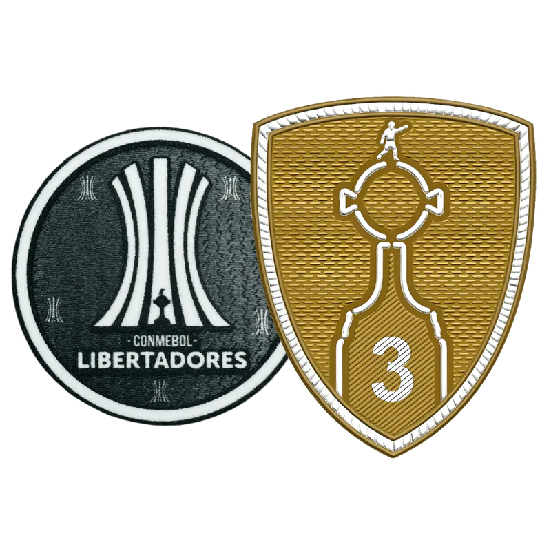 Parches Libertadores 3 Trofeos