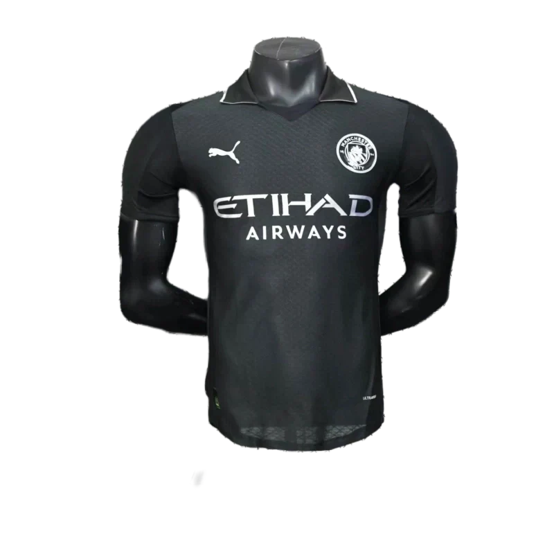 Manchester City 25/26 Camiseta Edición Especial - Negra - Versión Jugador