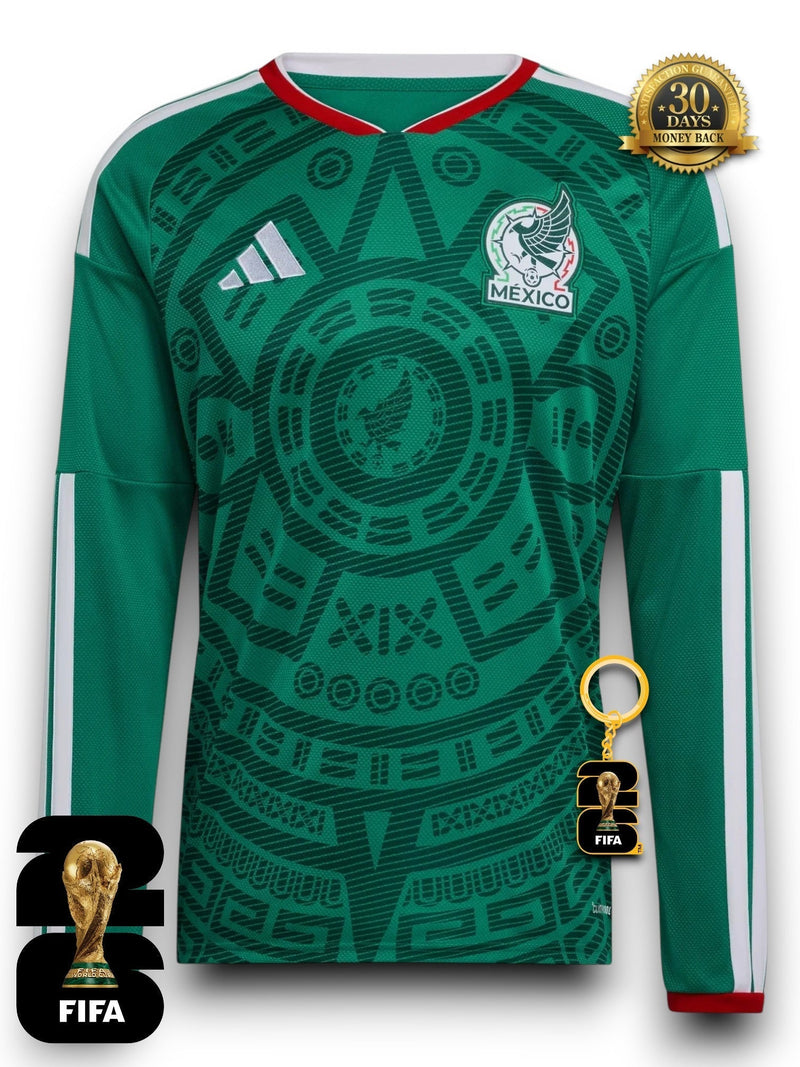 Camiseta Manga Larga México Copa Mundial 2026