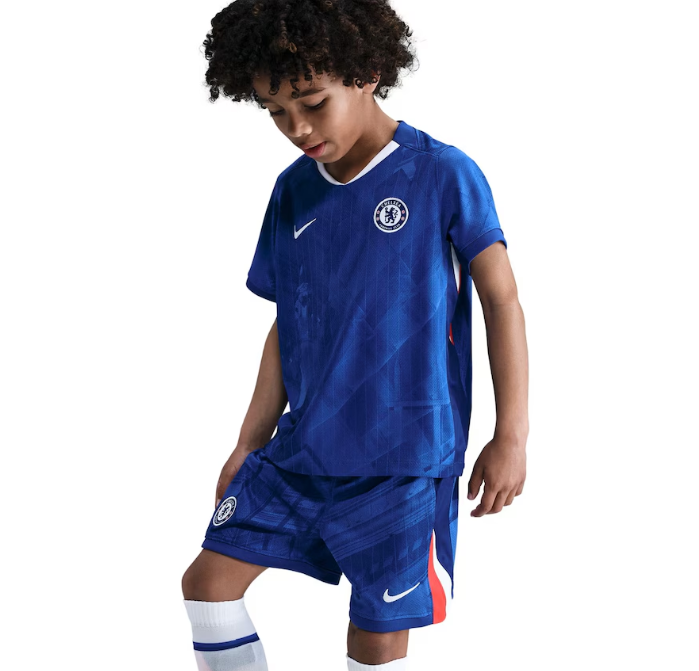 Equipación de casa del Chelsea para niños 2025/2026