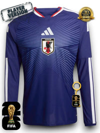 Camiseta de Jugador de Manga Larga Japón Mundial 2026