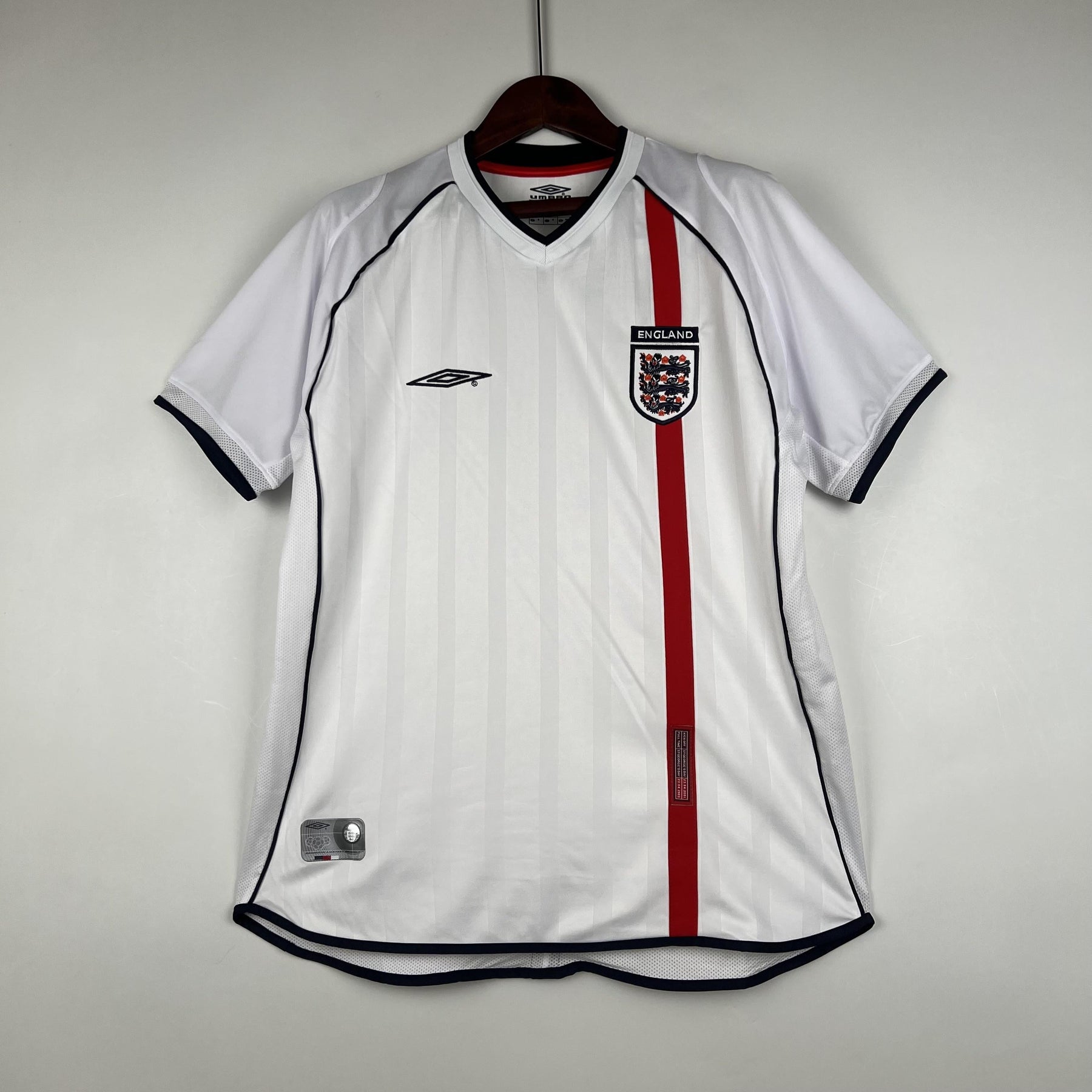 Camiseta Retro de Local de Inglaterra 2002