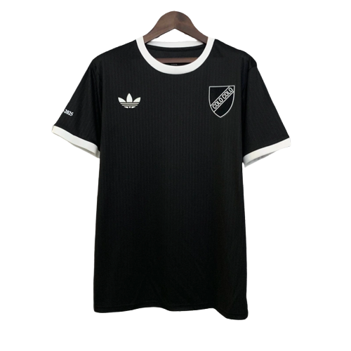 Colo Colo Temporada 25/26 - Camiseta Edición 100 Aniversario - Negra - Versión Fan