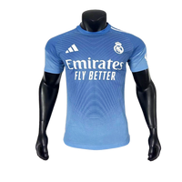 Real Madrid 25/26 Goalkeeper Jersey - Blue - Player Version