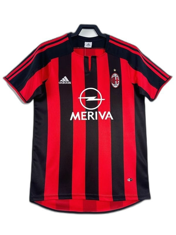 AC Milan 03/04 I Camiseta Local - Versión Retro