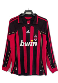 Maglia AC Milan 06/07 Home - Versione retrò a maniche lunghe