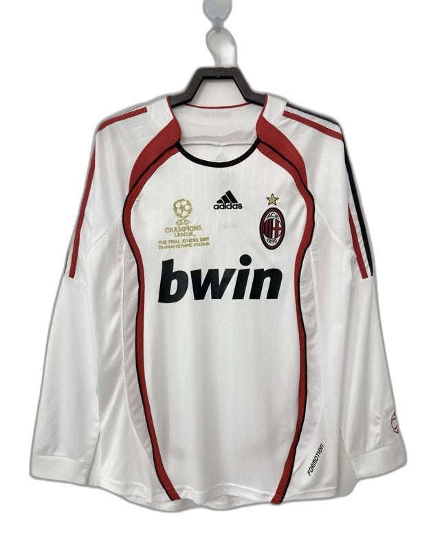AC Milan 06/07 II Maglia Trasferta - Versione retrò a maniche lunghe
