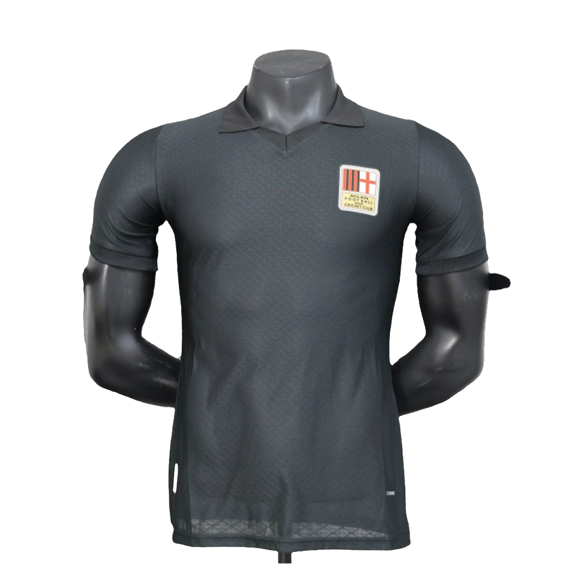 Maglia AC Milan 25/26 Edizione 125° Anniversario - Nera - Versione Giocatore