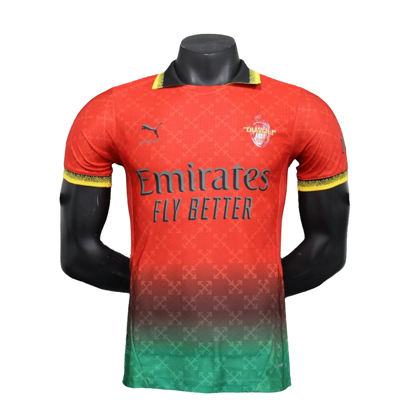 Maglia Edizione Commemorativa AC Milan 25/26 - Rossa - Versione Giocatore
