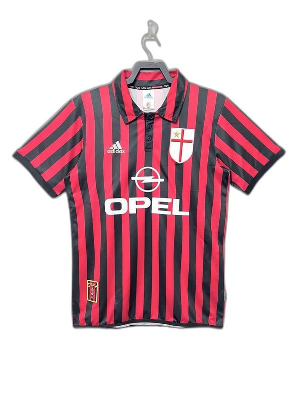 AC Milan 99/00 I Camiseta Local - Versión Retro