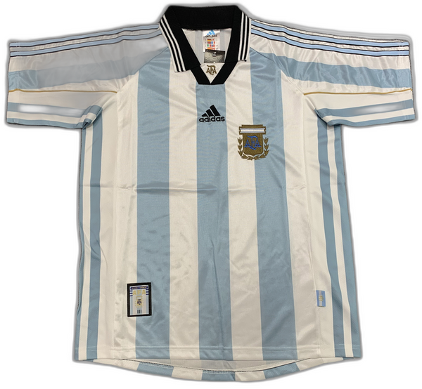 Argentina 1998 I Camiseta de Local - Versión Retro