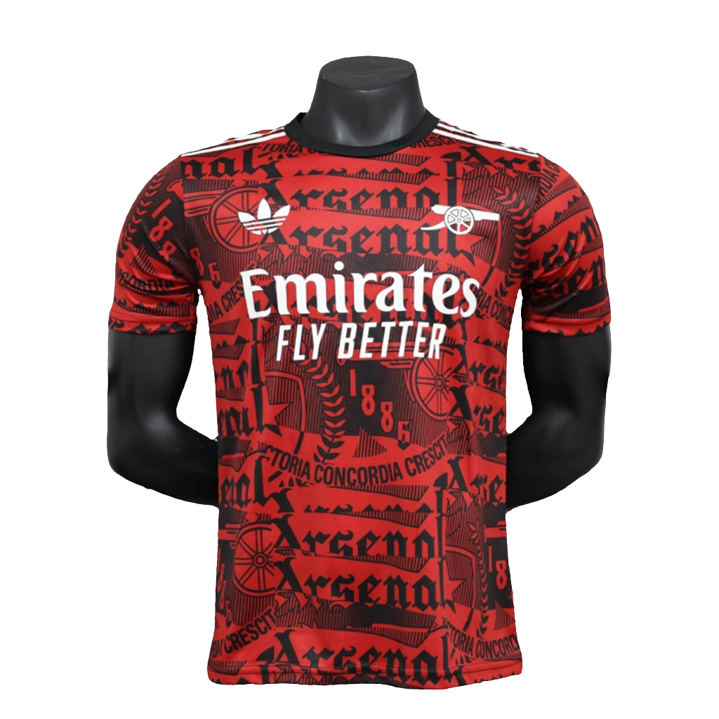 Maglia da allenamento Arsenal 25/26 - Rosso Scuro - Versione Giocatore
