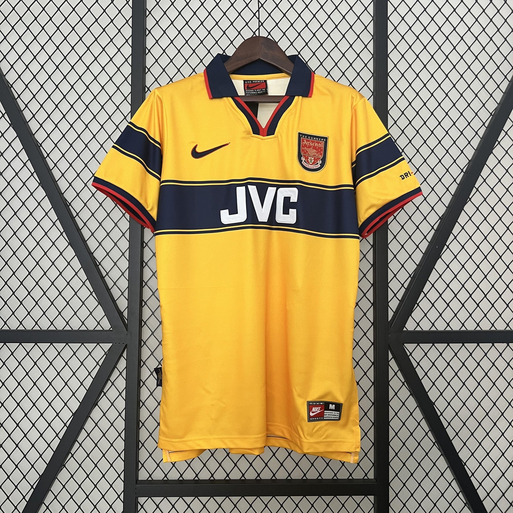 Maglia retrò Arsenal da trasferta 1997/99