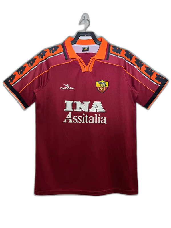 AS Roma 98/99 I Maglia Casa - Versione Retrò