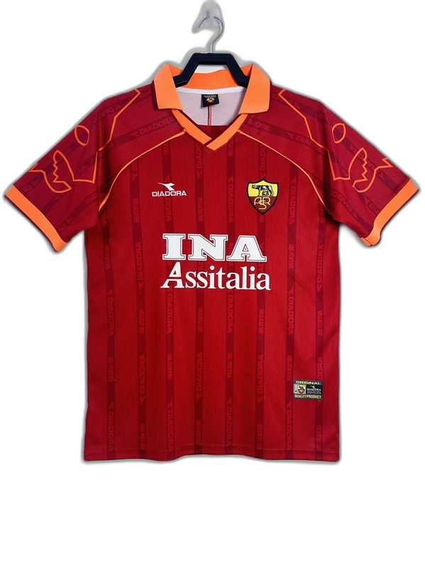 Maglia Home AS Roma 99/00 - Versione retrò
