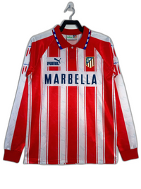Atlético de Madrid 94/95 I Camiseta Local - Versión Retro Manga Larga