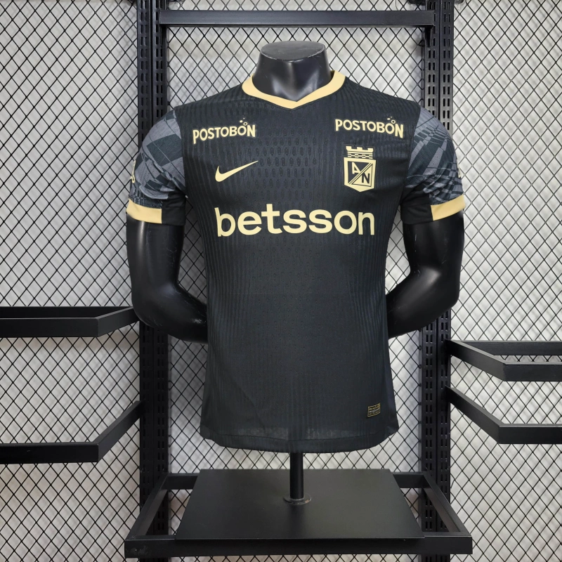 Maglia Atletico Nacional 25/26 Black Edition - Versione Giocatore - Slim Fit