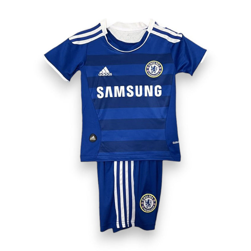Kit de la Champions League del Chelsea para niños 2012 - Retro
