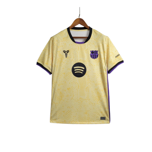 Camiseta Edición Especial Barcelona 25/26 - Amarilla - Versión Fan